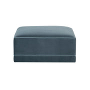 Willow Performance Velvet Modular Ottoman