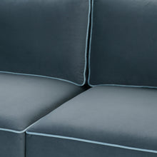 Willow 105" Performance Velvet Modular Sofa