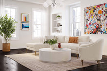 Serena 3-Piece Performance Velvet Chaise Sectional