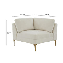 Serena Performance Velvet Modular Corner Seat