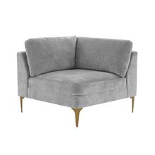 Serena Performance Velvet Modular Corner Seat