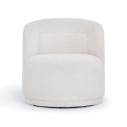 Massa Textured Performance Fabric Swivel Accent Chair