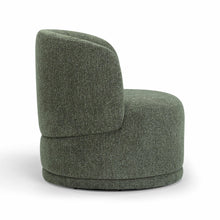 Massa Textured Performance Fabric Swivel Accent Chair