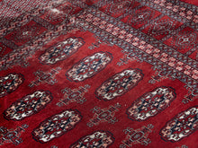 Vintage as Found Red Rug