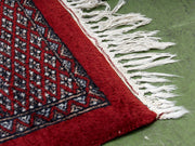 Vintage as Found Red Rug