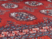 Vintage as Found Red Rug