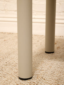 Modern Faux Teak Slatted Composite Outdoor Bench
