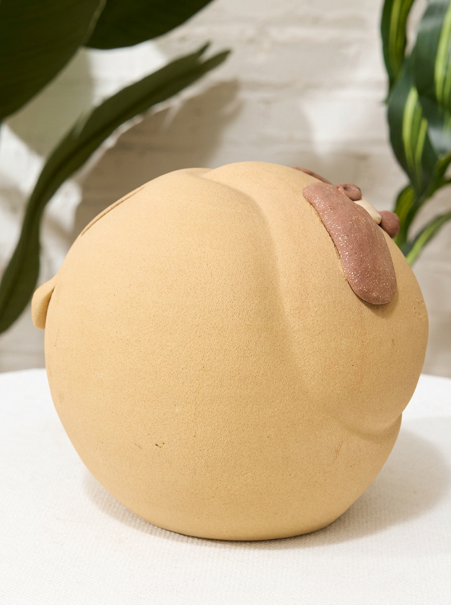Vintage Handmade Dog Piggy Bank