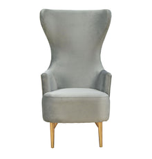 Julia Performance Velvet Wingback Accent Chair by Inspire Me! Home Decor