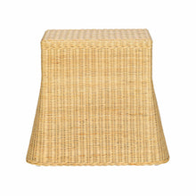 Pentra 25" Natural Rattan Nightstand With Drawer