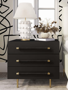 Trident 28" 3-Drawer Nightstand