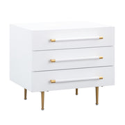 Trident 28" 3-Drawer Nightstand