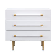 Trident 28" 3-Drawer Nightstand