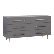Trident 62" 6-Drawer Dresser