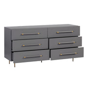 Trident 62" 6-Drawer Dresser