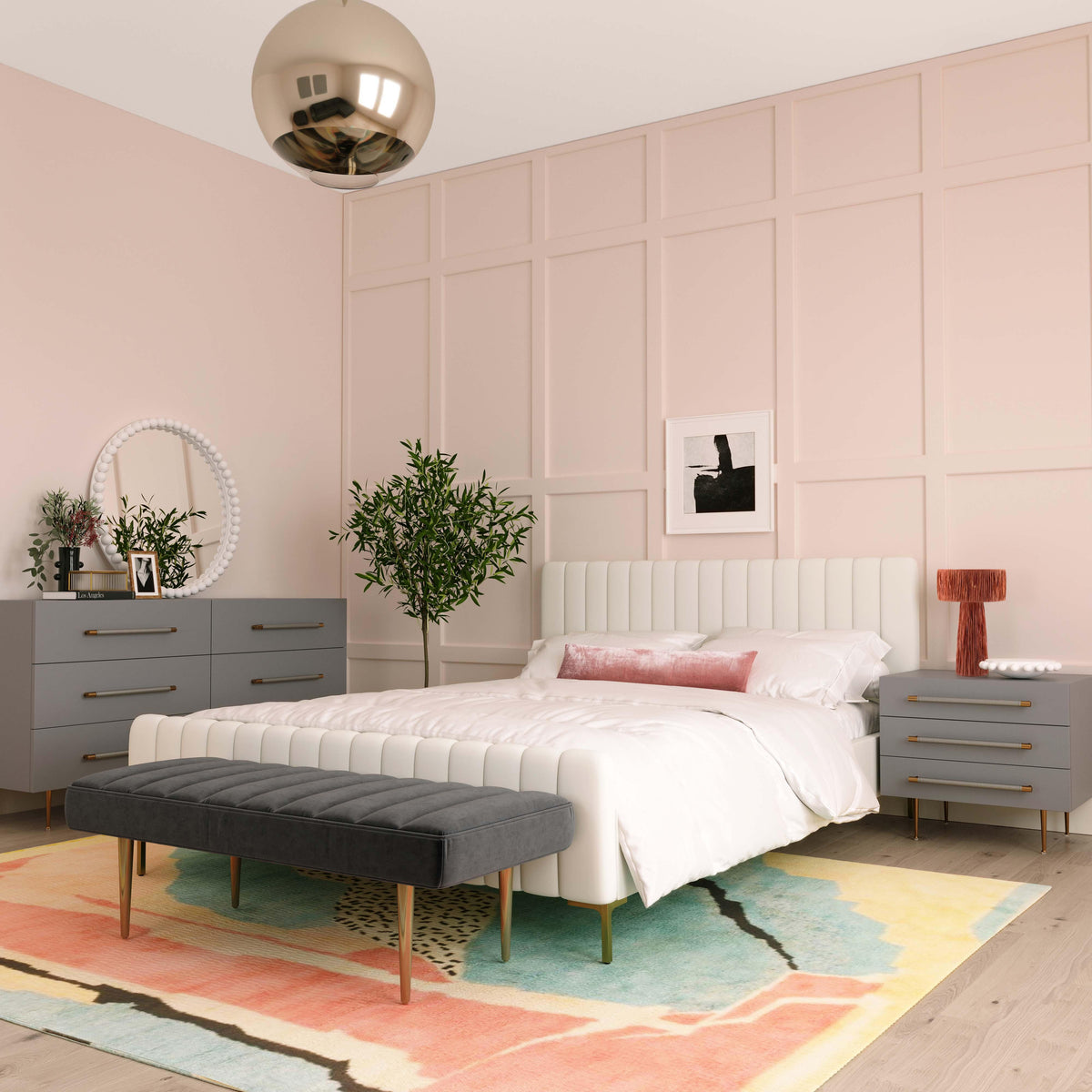 Trident 62" 6-Drawer Dresser