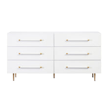 Trident 62" 6-Drawer Dresser