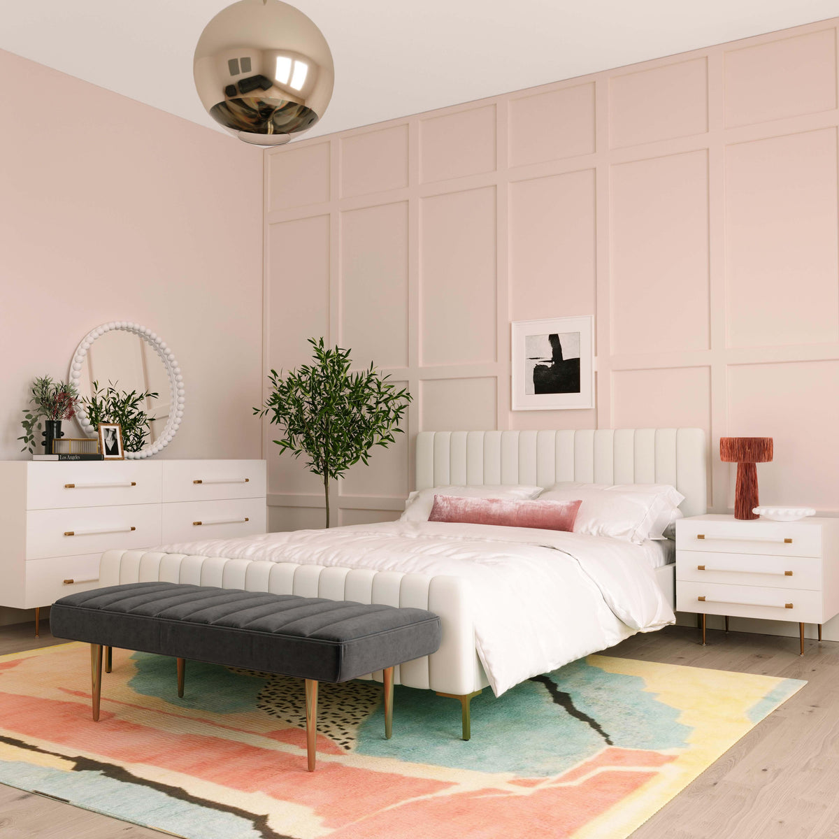 Trident 62" 6-Drawer Dresser
