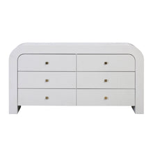 Hump 62" Arched 6-Drawer Dresser