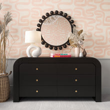 Hump 62" Arched 6-Drawer Dresser