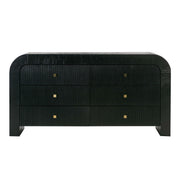 Hump 62" Arched 6-Drawer Dresser
