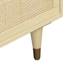 Sierra 60" Cane 6-Drawer Dresser
