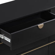 Julieta 62" Acacia Wood 6-Drawer Dresser