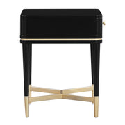 Julieta 19" Acacia Wood Nightstand With Drawer