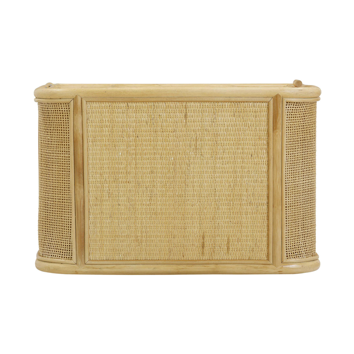 Tina 27" Rattan Nightstand With Storage