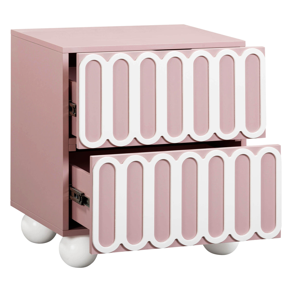 Tori 23" Motif 2-Drawer Nightstand