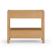 Brandyss 26" Burl 2-Drawer Nightstand