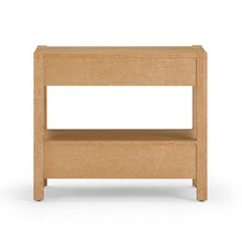 Brandyss 26" Burl 2-Drawer Nightstand
