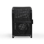 Tina 27" Rattan Nightstand With Storage
