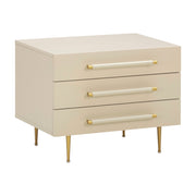 Trident 28" 3-Drawer Nightstand