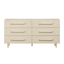 Trident 62" 6-Drawer Dresser