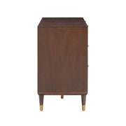 Sierra 60" Cane 6-Drawer Dresser
