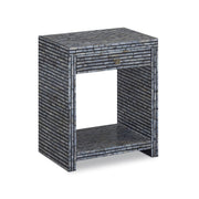 Cassis 20" Mother of Pearl 1-Drawer Nightstand