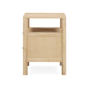 Tyra 22" Ash 2-Drawer Nightstand