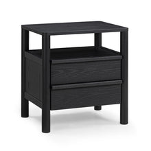 Tyra 22" Ash 2-Drawer Nightstand