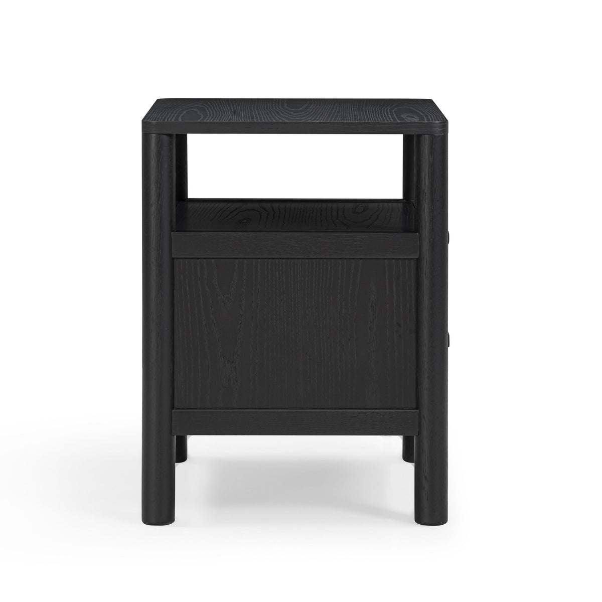 Tyra 22" Ash 2-Drawer Nightstand