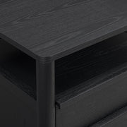 Tyra 22" Ash 2-Drawer Nightstand