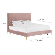 Delilah Velvet Bed
