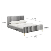 Angela Performance Velvet Bed