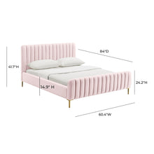 Angela Performance Velvet Bed