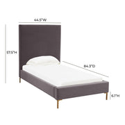 Delilah Velvet Bed