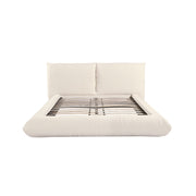 Romp Cream Upcycled Performance Linen Bed