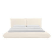 Romp Cream Upcycled Performance Linen Bed