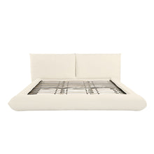 Romp Cream Upcycled Performance Linen Bed