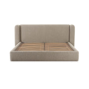 Babette Tan Contract-Grade Boucle Bed