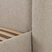 Babette Tan Contract-Grade Boucle Bed